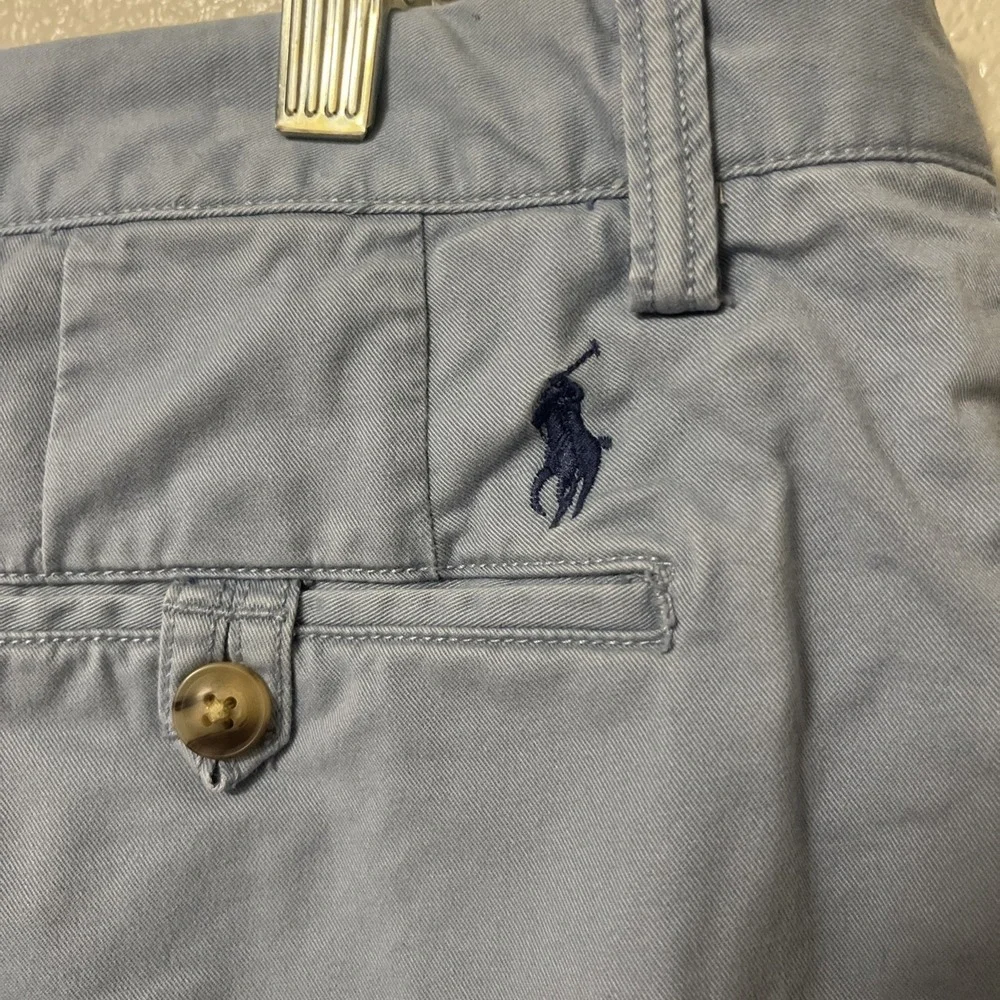 Polo Ralph Lauren Men's blue Size 36 Chino Stretch Straight Fit cotton shorts